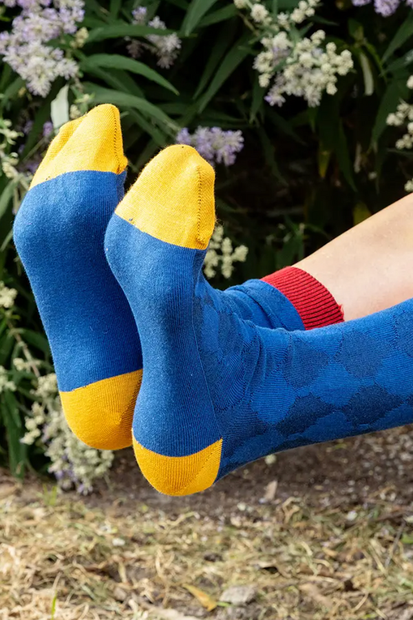 Odeon Blue Socks