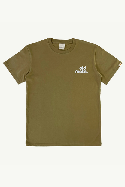Old Mate Mens Tee - Olive
