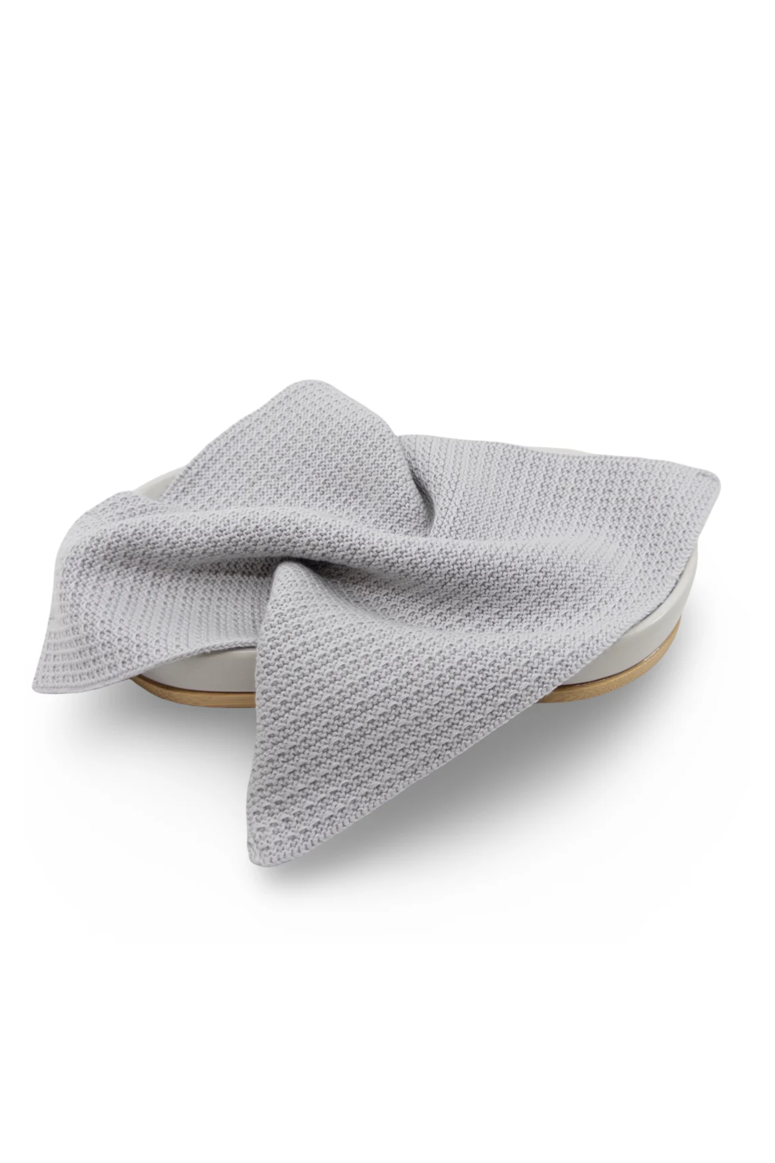 Organic Cotton Face Cloth 2pk - Lunar/Nimbus