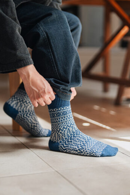 Oslo Wool Jacquard Socks