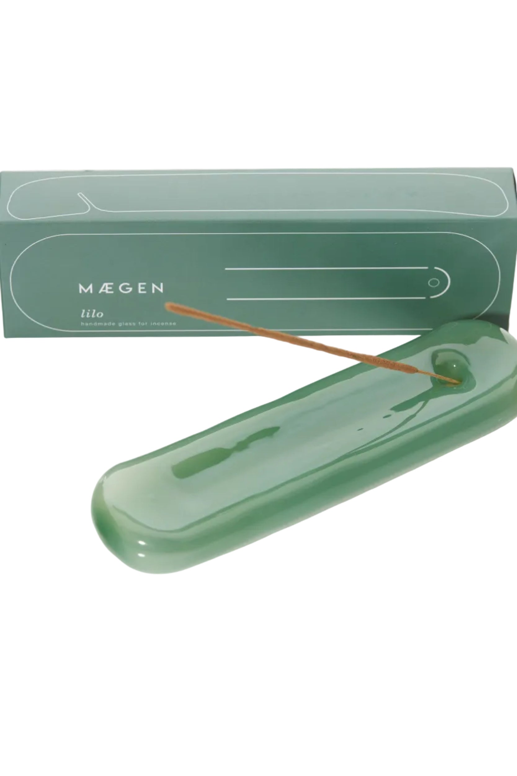 Lilio Incense Holder - Sea Green