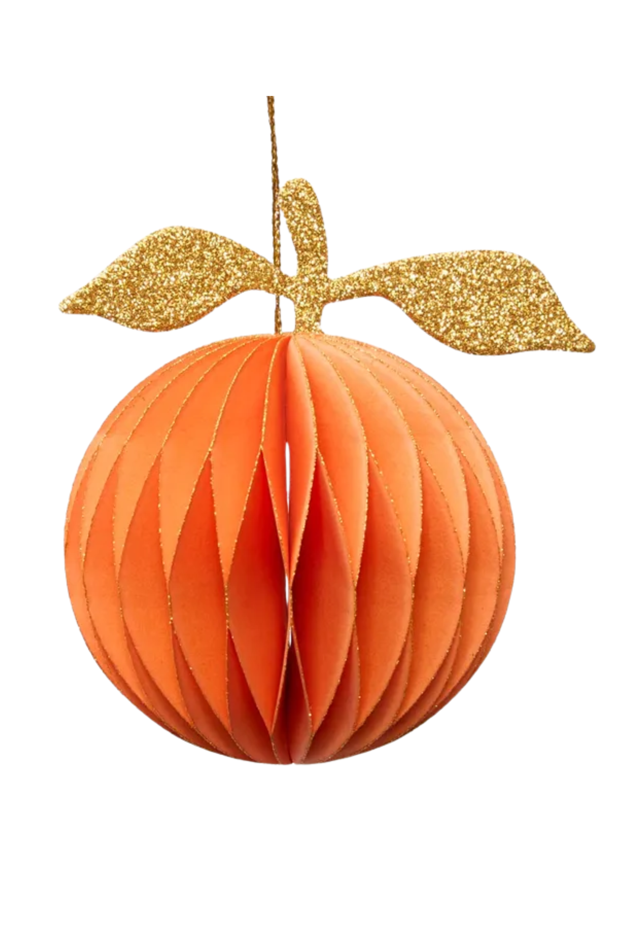 Paper Orange Hanging Decoration