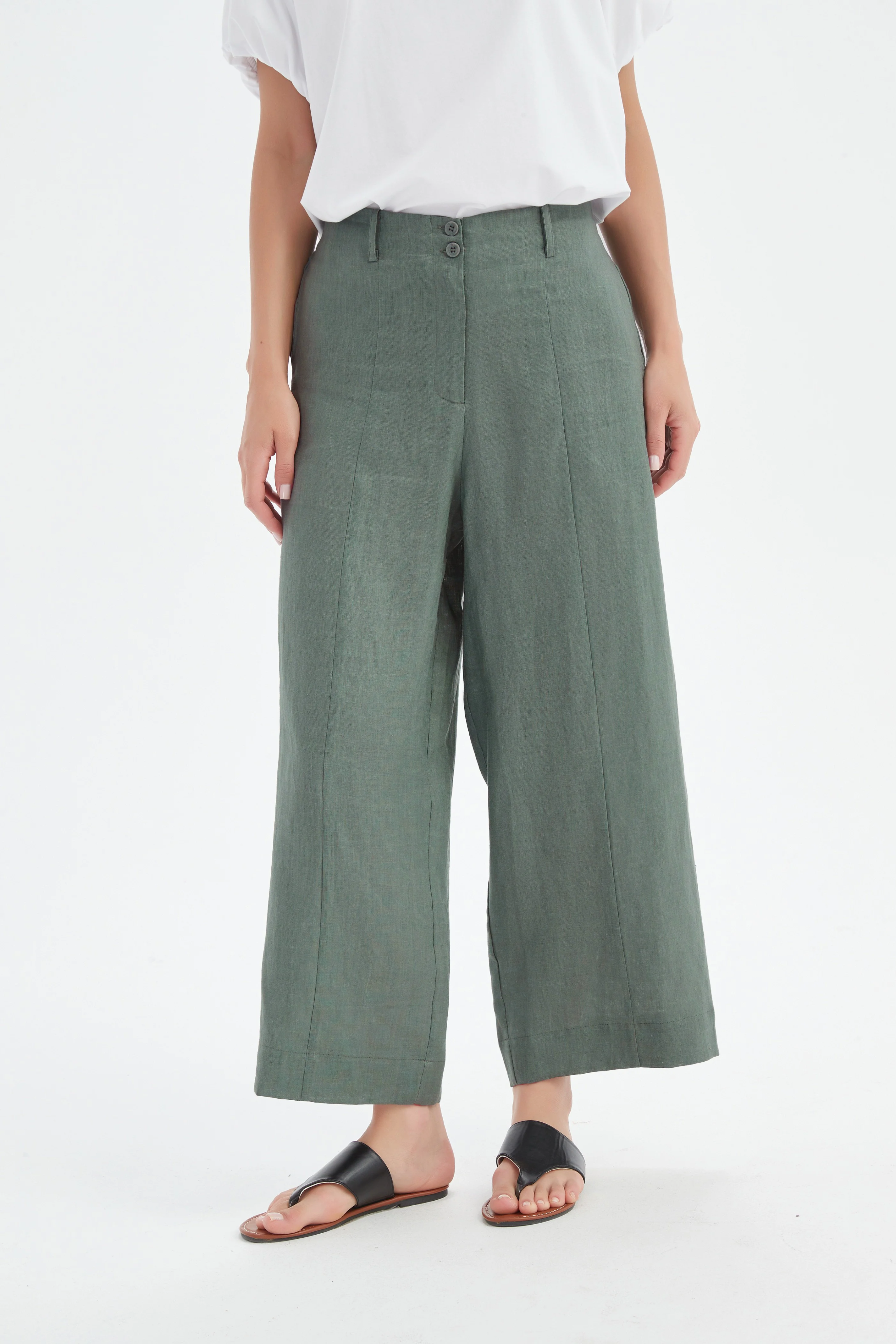 Patch Pocket Easy Pant - Petrol