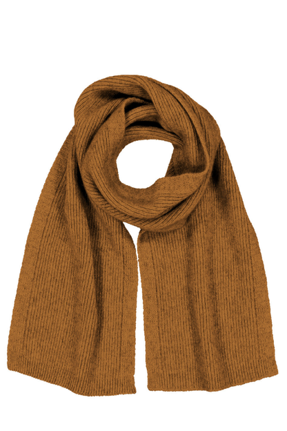 Possum Merino Fine Rib Scarf - Honeycomb