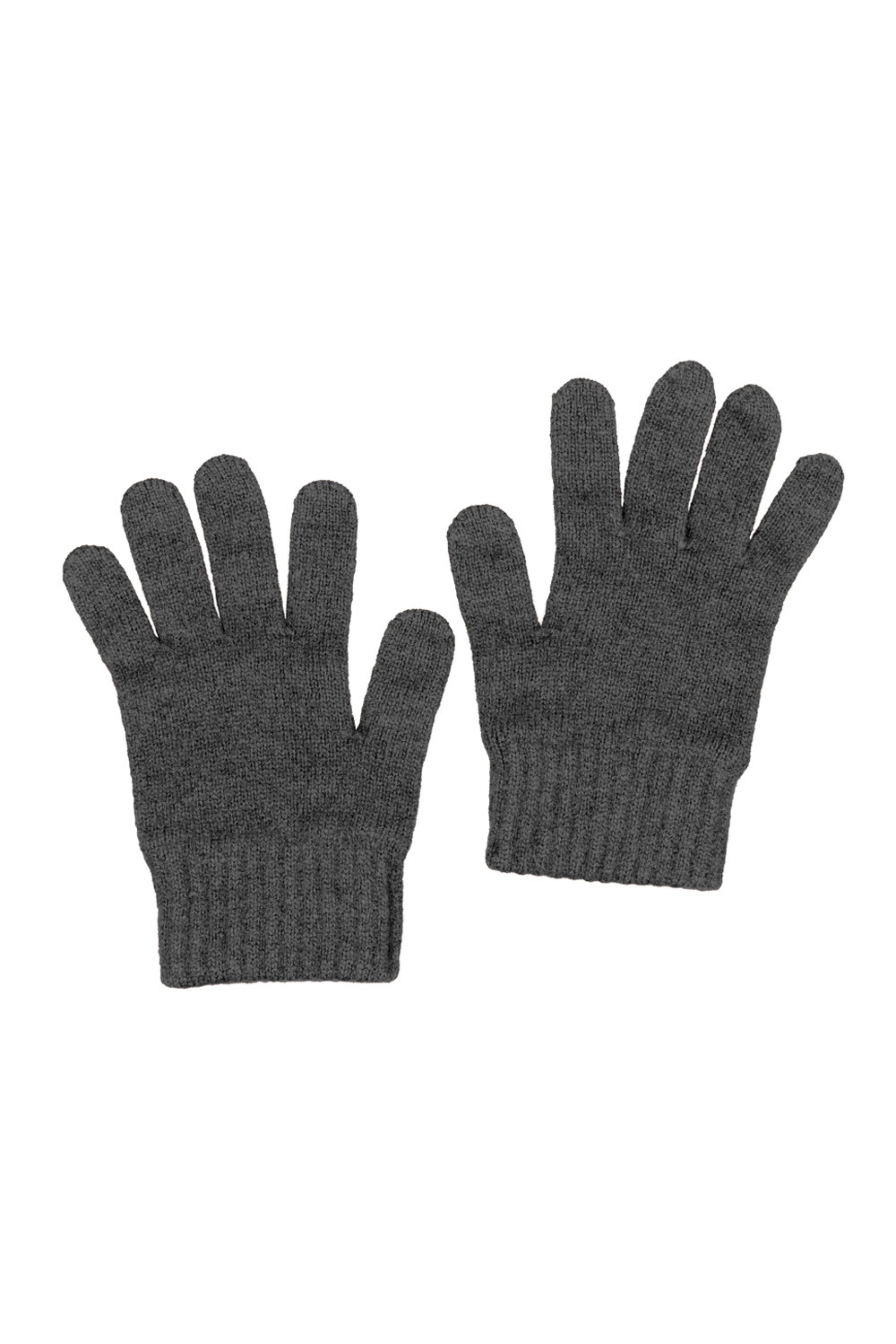 Possum Merino Gloves - Pewter