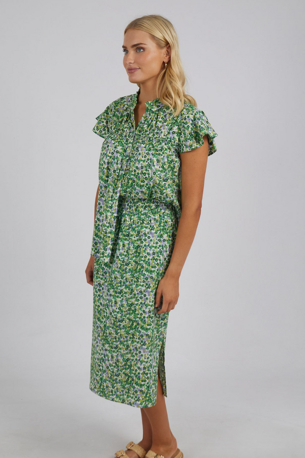 Prairie Floral Blouse - Print