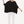 Relaxed Wide Hem Top - Black