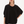 Relaxed Wide Hem Top - Black
