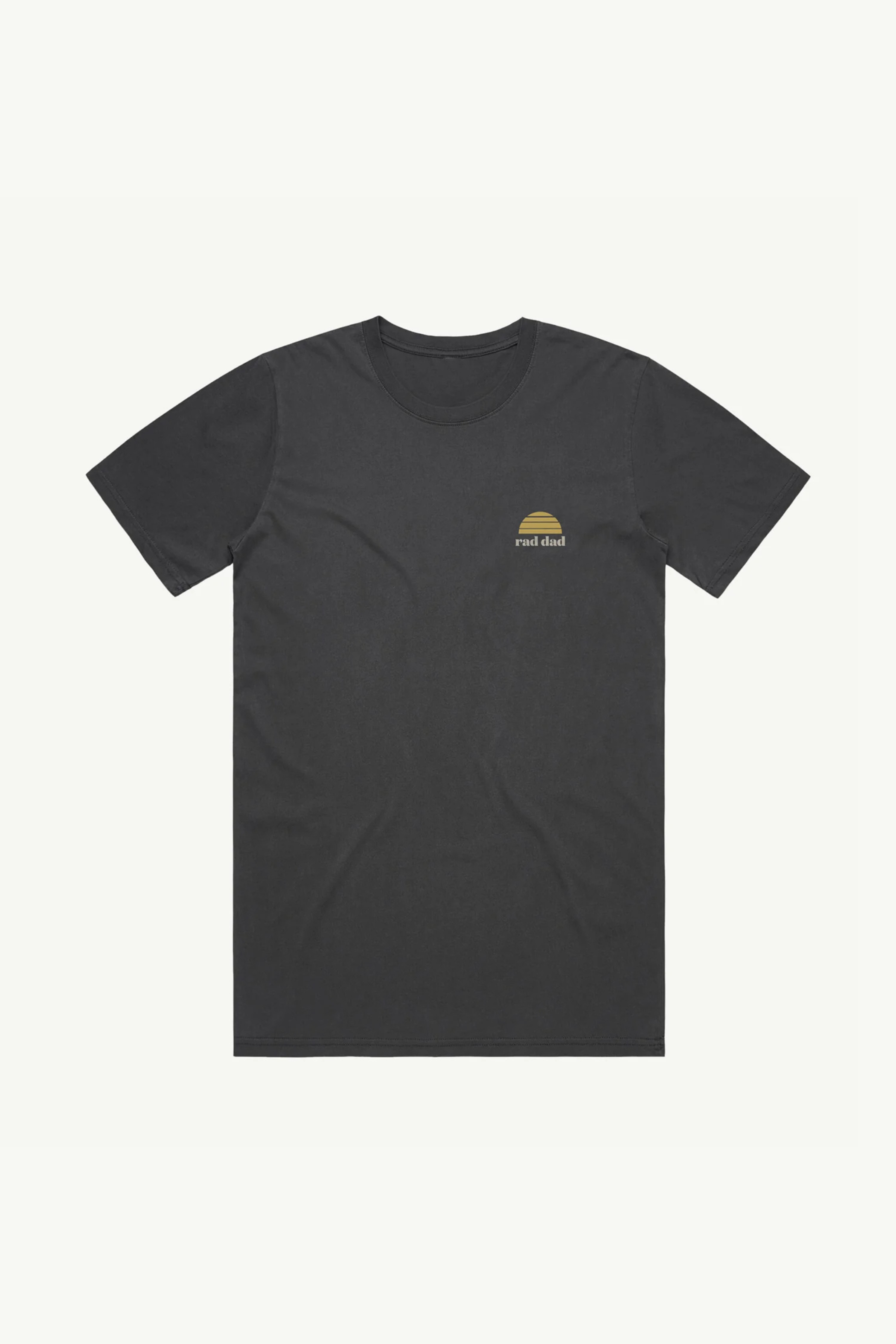 Rad Dad Mens Tee - Washed Black