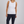 Rib Crew Tank - White