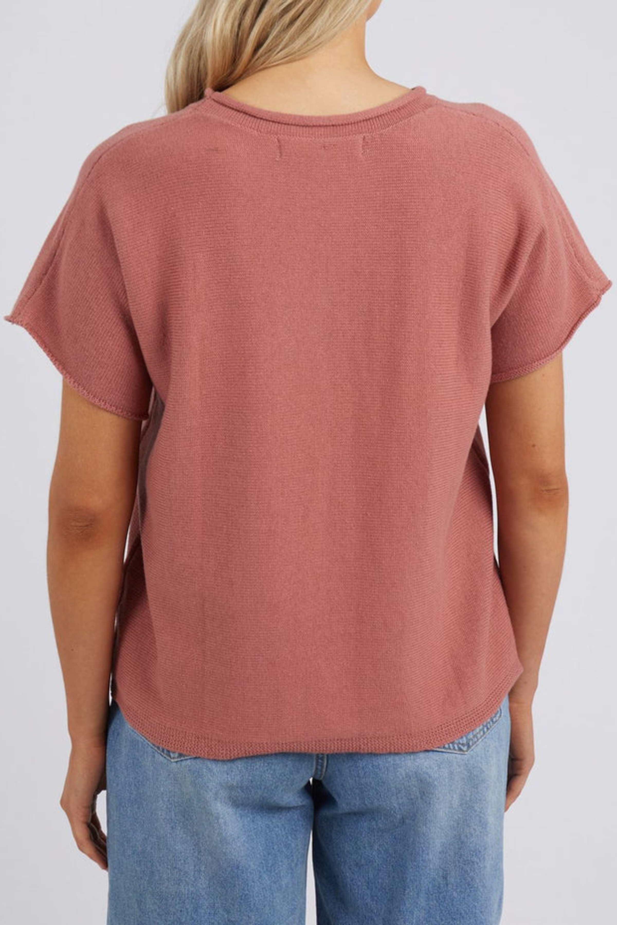 Rose S/S Knit - Clay