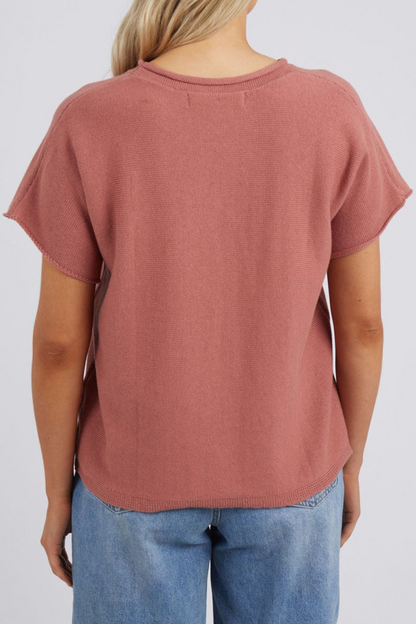 Rose S/S Knit - Clay