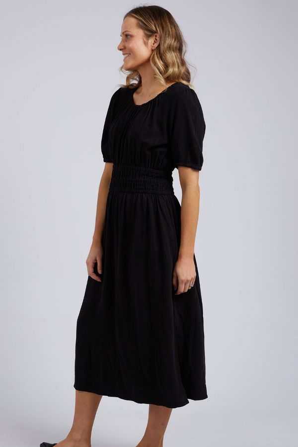 Ryleigh Keyhole Dress - Black
