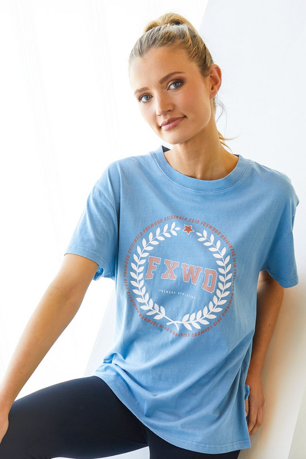 College Tee - Powder Blue