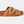 Poppy Leather Slide - Coco/Tan