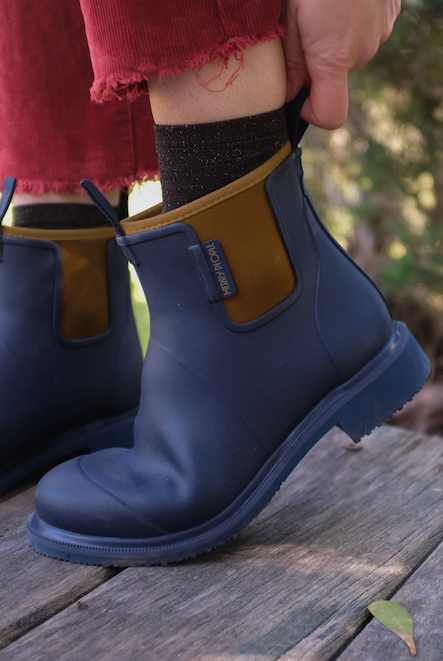 Merry People Bobbi Gumboots/Rainboots - Oxford Blue