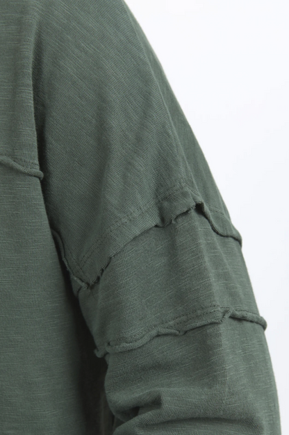 Jayne Throw On Top - Khaki