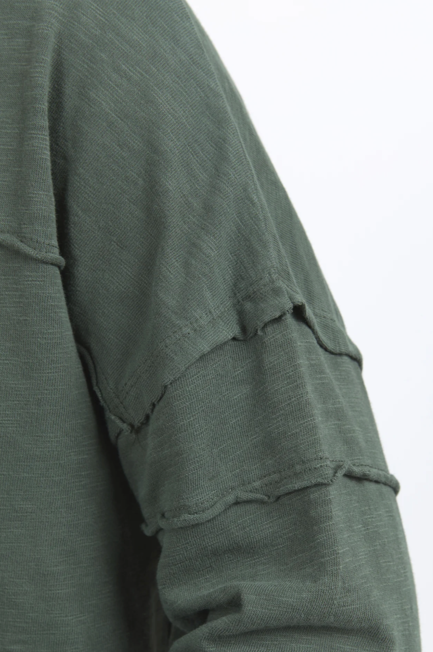 Jayne Throw On Top - Khaki