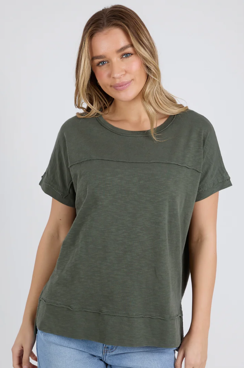 Foxwood Allison Tee - Khaki