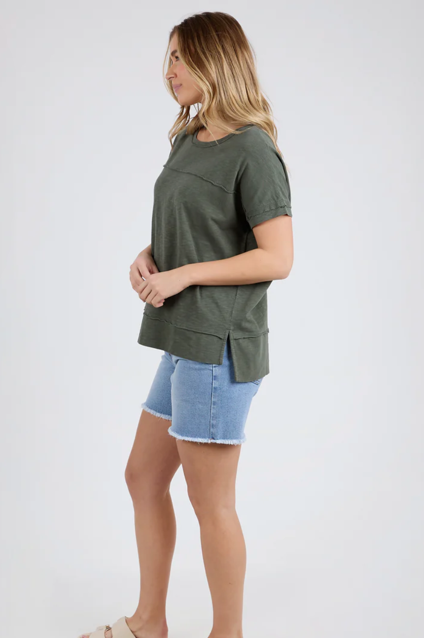 Foxwood Allison Tee - Khaki