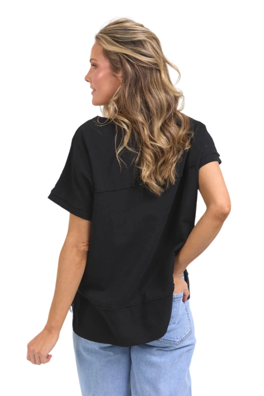 Foxwod Allison Tee - Black