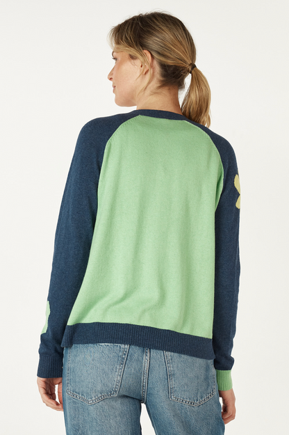 Zaket & Plover Happy Cardi - Denim