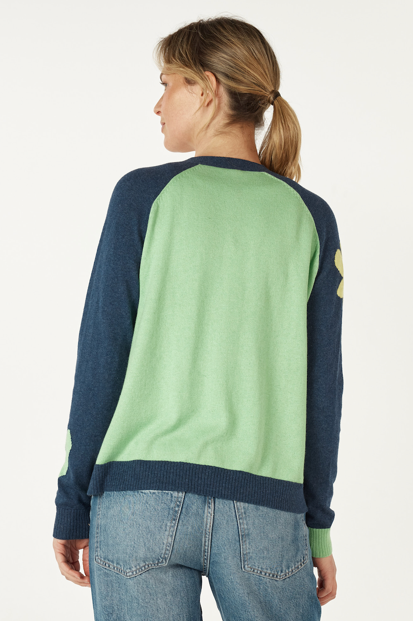 Zaket & Plover Happy Cardi - Denim