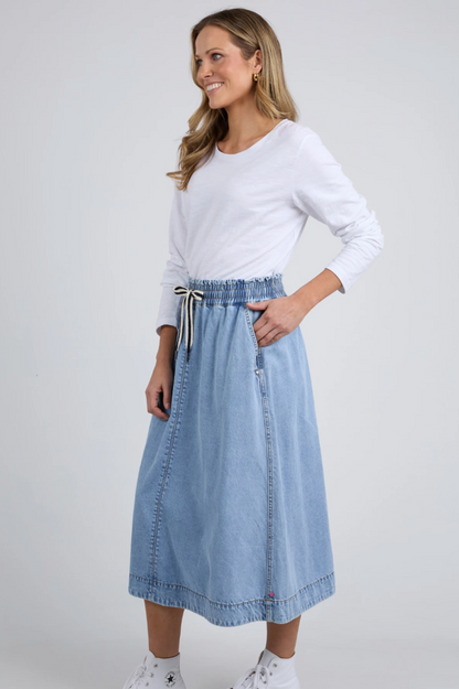 Elm Greta Denim Skirt