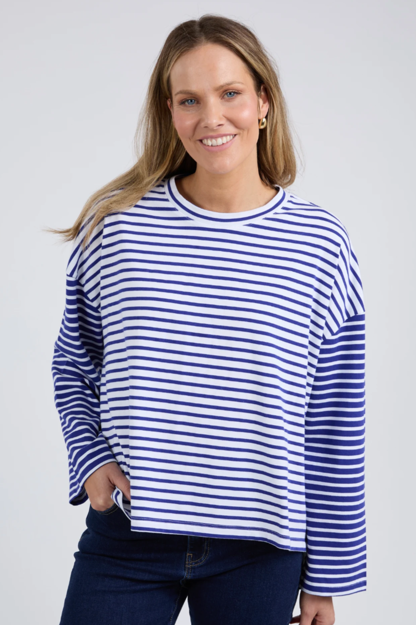 Elm Koki Sweat - Deep Blue