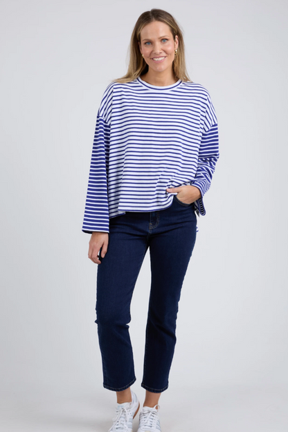 Elm Koki Sweat - Deep Blue