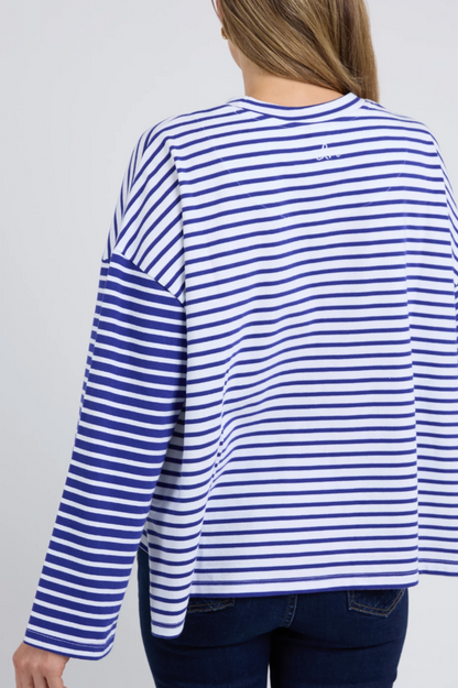 Elm Koki Sweat - Deep Blue