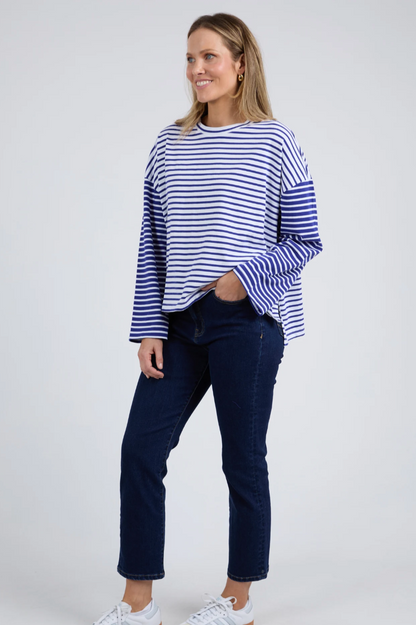 Elm Koki Sweat - Deep Blue