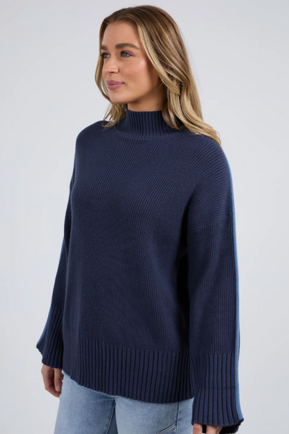 Foxwood Oliver Knit - Deep Blue