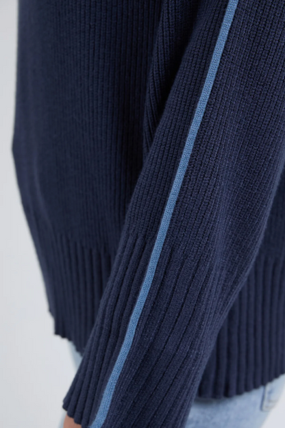 Foxwood Oliver Knit - Deep Blue
