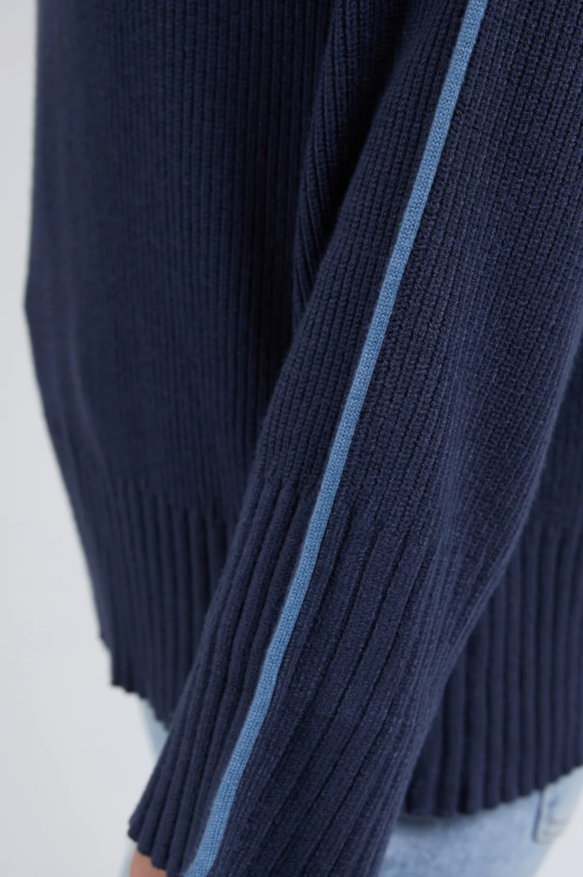 Foxwood Oliver Knit - Deep Blue