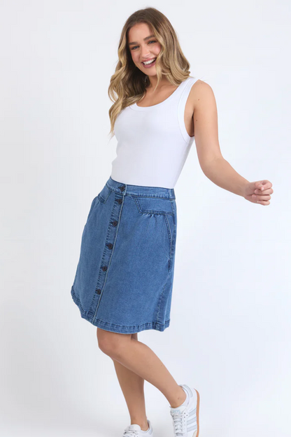 Amanda Skirt - Light Blue