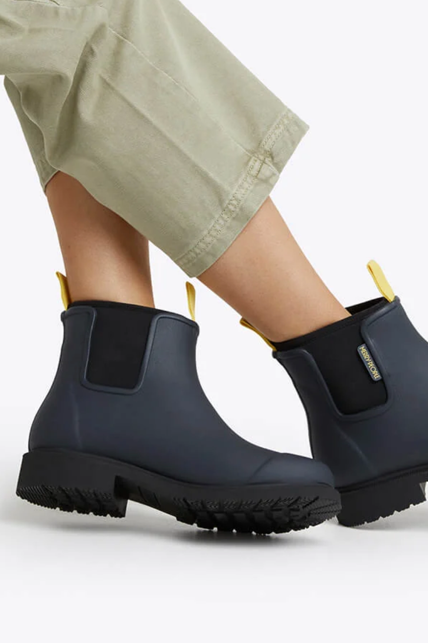 Merry People Bobbi Gumboots/Rainboots - Midnight Blue