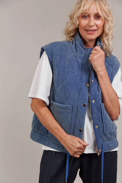 Pepi Vest - Denim