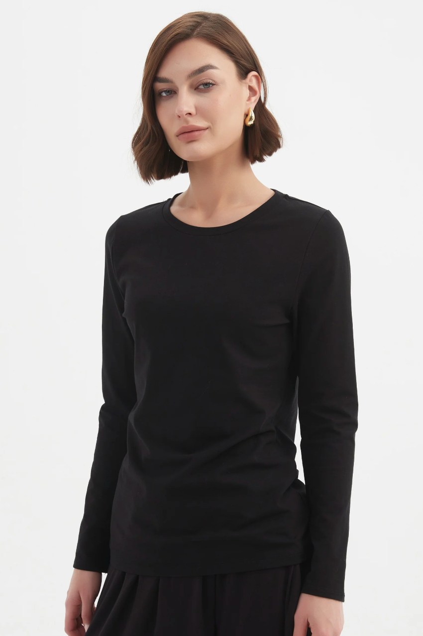 Long Sleeve Tshirt - Black