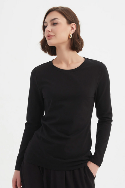 Long Sleeve Tshirt - Black