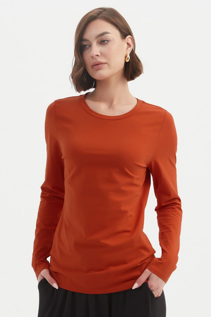 Long Sleeve Tshirt - Pumpkin