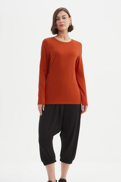 Long Sleeve Tshirt - Pumpkin