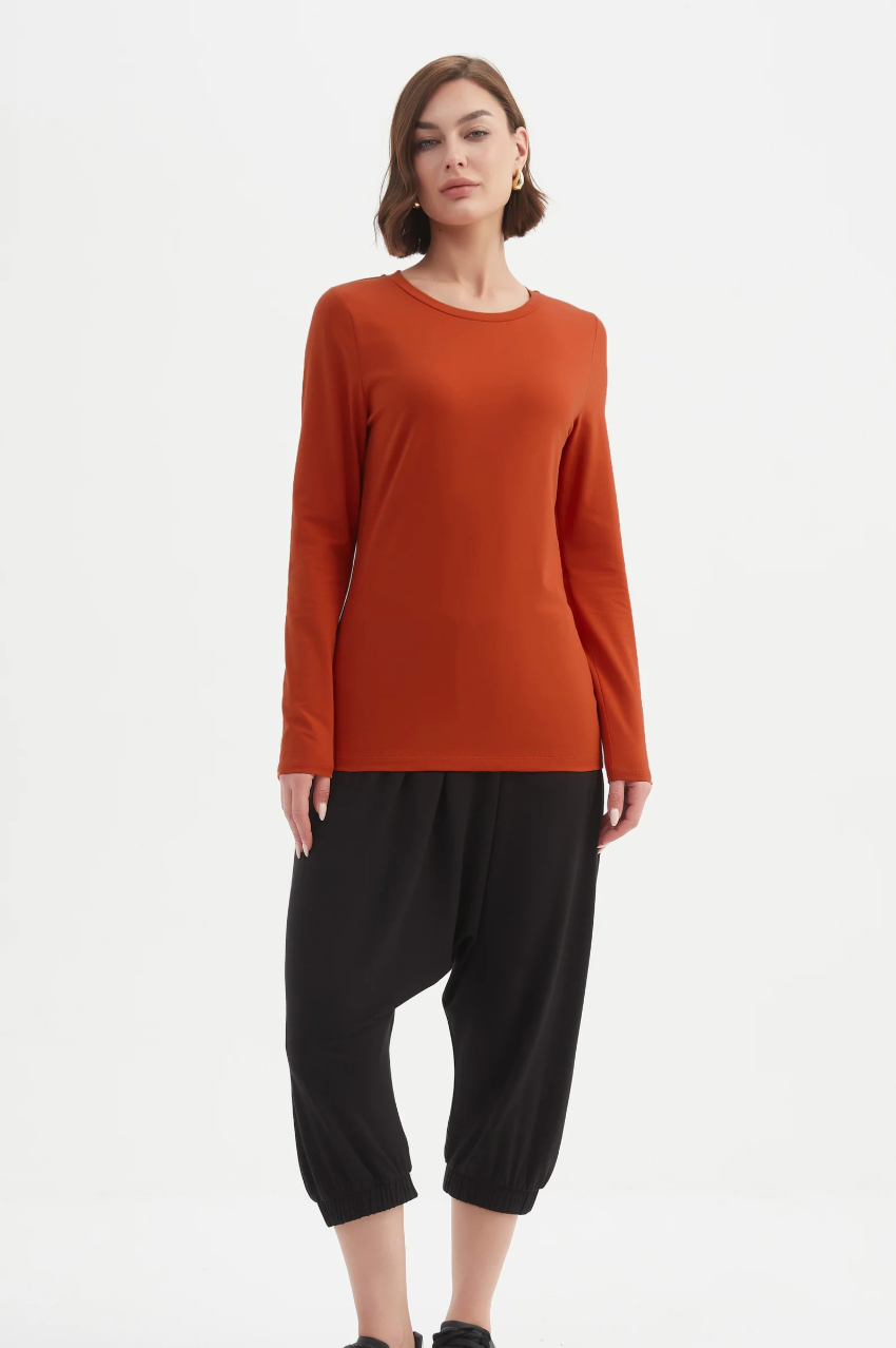 Long Sleeve Tshirt - Pumpkin