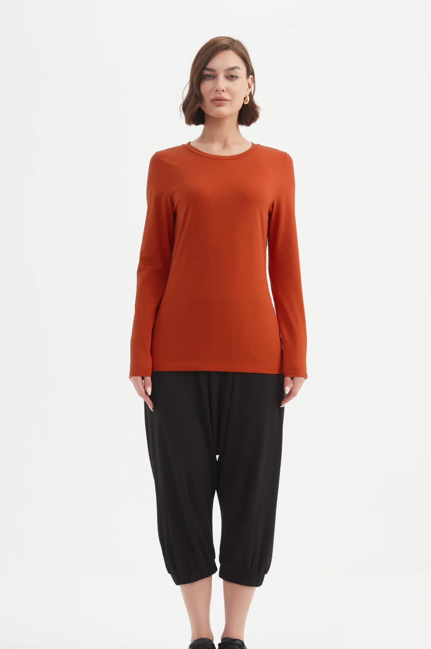 Long Sleeve Tshirt - Pumpkin