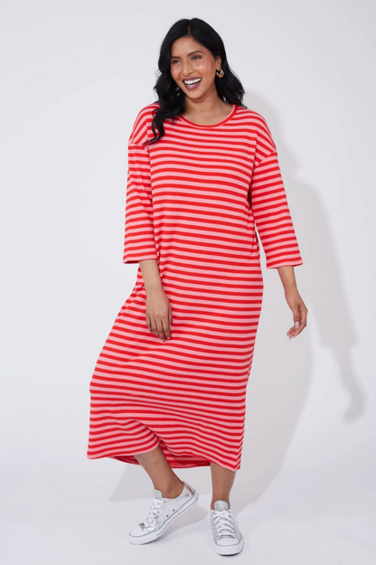 La Paz Dress - Chilli