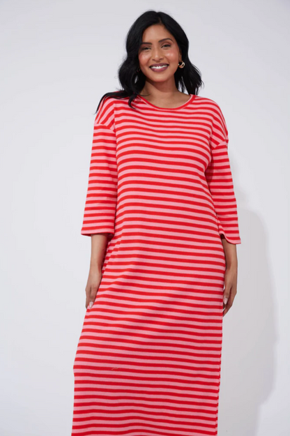 La Paz Dress - Chilli