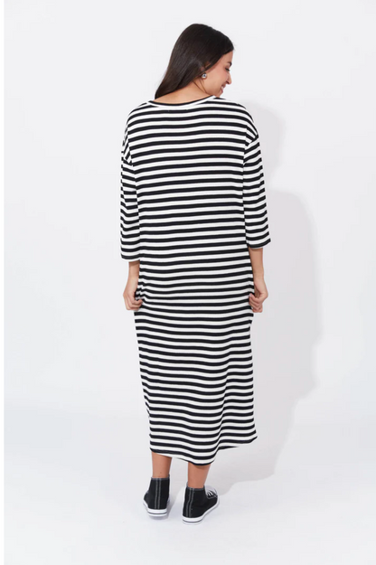 La Paz Dress - Kohl