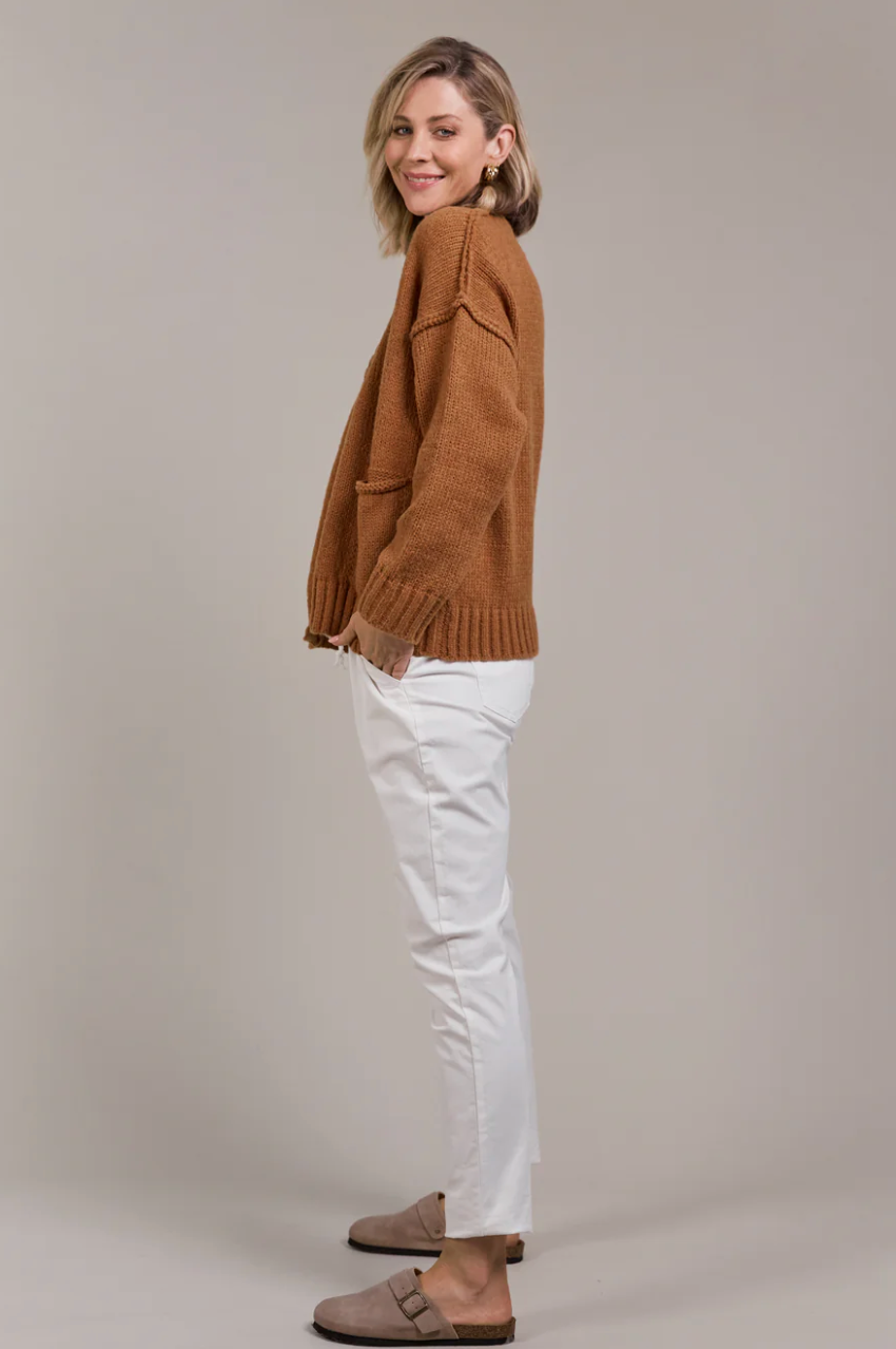 Katana Cardigan - Hazel