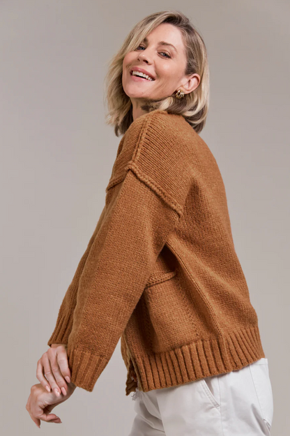 Katana Cardigan - Hazel