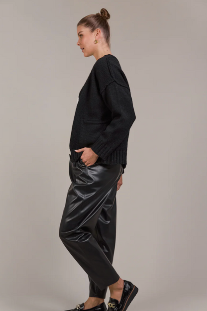 Katana Cardigan - Black